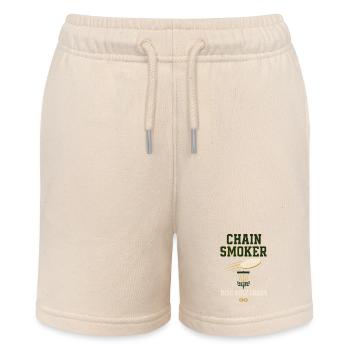 Disc -golf -coach -shirt -golf -instruktor Frisbee - Stanley/Stella Teenager Bio-Joggingshorts MINI BOLTER - Natur - Vorne