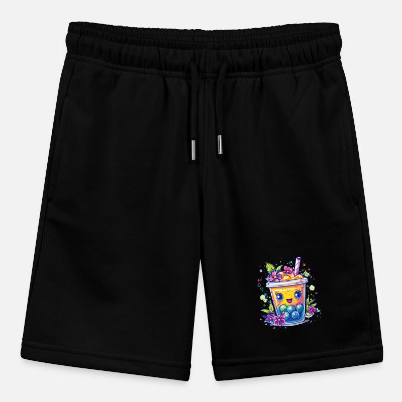 Fruity Bubble Tea Stanley/Stella MINI BOLTER Organic Teen Jogging Shorts