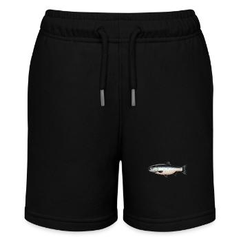 Lachse Lachs - Stanley/Stella Teenager Bio-Joggingshorts MINI BOLTER - Schwarz - Vorne