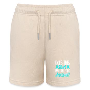 Anxiety disorder Anxiety disorder - Stanley/Stella MINI BOLTER Organic Teen Jogging Shorts - soft Ecru - Front