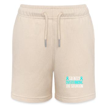 Anxiety disorder Anxiety disorder - Stanley/Stella MINI BOLTER Organic Teen Jogging Shorts - soft Ecru - Front