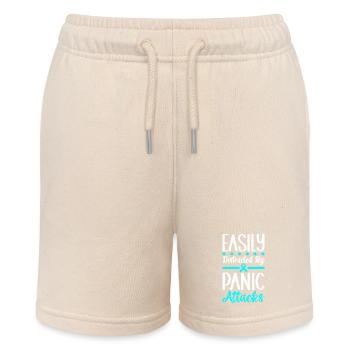 Anxiety disorder Anxiety disorder - Stanley/Stella MINI BOLTER Organic Teen Jogging Shorts - soft Ecru - Front