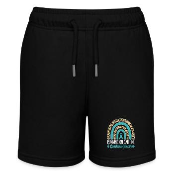 Anxiety disorder Anxiety disorder - Stanley/Stella MINI BOLTER Organic Teen Jogging Shorts - black - Front