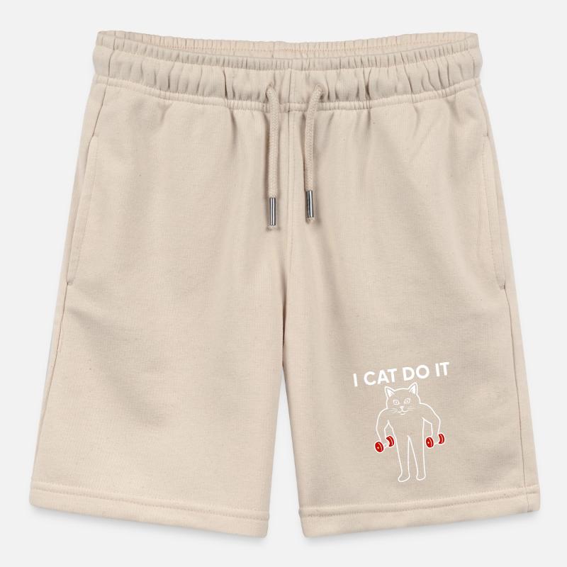 I cat do it Stanley/Stella MINI BOLTER Organic Teen Jogging Shorts