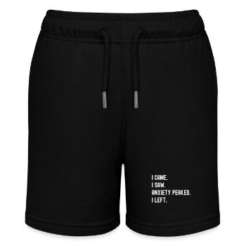 Anxiety disorder Anxiety disorder - Stanley/Stella MINI BOLTER Organic Teen Jogging Shorts - black - Front