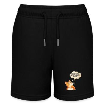 Anxiety disorder Anxiety disorder - Stanley/Stella MINI BOLTER Organic Teen Jogging Shorts - black - Front