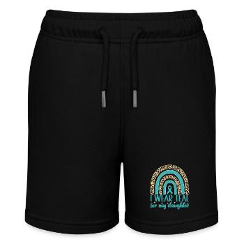 Anxiety disorder Anxiety disorder - Stanley/Stella MINI BOLTER Organic Teen Jogging Shorts - black - Front