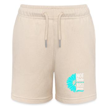 Anxiety disorder Anxiety disorder - Stanley/Stella MINI BOLTER Organic Teen Jogging Shorts - soft Ecru - Front