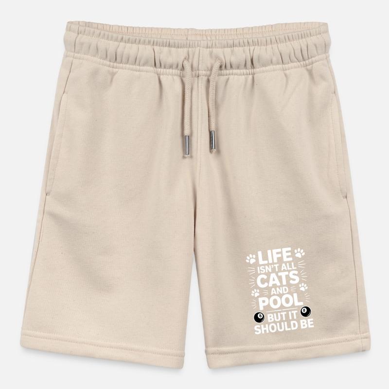 Pool Billiard Saying Funny Pool Billiard Gift Stanley/Stella MINI BOLTER Organic Teen Jogging Shorts