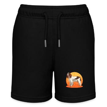 Anglais Springer Spaniel Dog Lover Gift - Short bio MINI BOLTER Stanley/Stella Ado - noir - Devant
