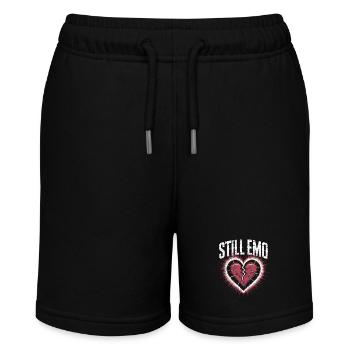Immernoch Emo! Goth Emo Alternativ Aesthetic - Stanley/Stella Teenager Bio-Joggingshorts MINI BOLTER - Schwarz - Vorne