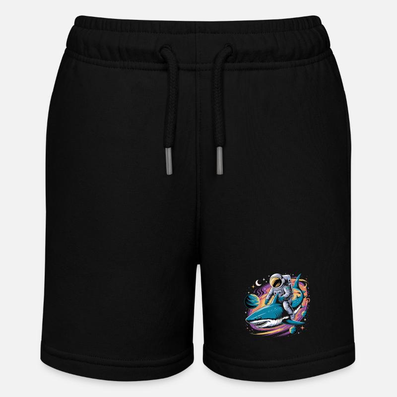 Requin cosmique et homme de l’espace - Short bio MINI BOLTER Stanley/Stella Ado - noir