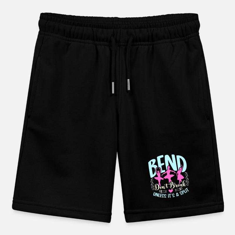 Dance Teacher Bend Don't Break Unless It's Dancing Stanley/Stella MINI BOLTER Organic Teen Jogging Shorts