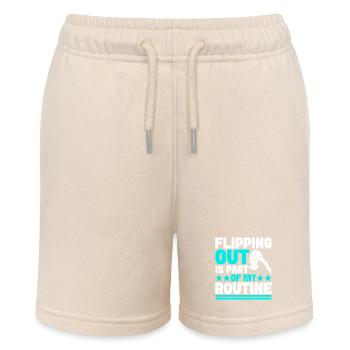 Diving diving board - Stanley/Stella MINI BOLTER Organic Teen Jogging Shorts - soft Ecru - Front