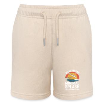 Diving diving board - Stanley/Stella MINI BOLTER Organic Teen Jogging Shorts - soft Ecru - Front