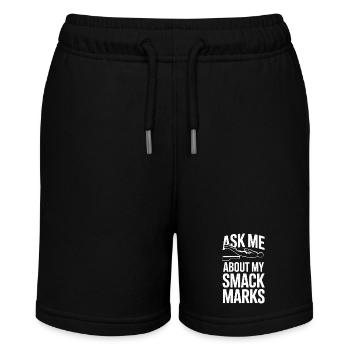 Kunstspringen Turmspringer Sprungbrett - Stanley/Stella Teenager Bio-Joggingshorts MINI BOLTER - Schwarz - Vorne