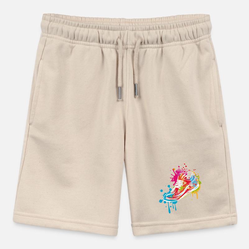 Sneaker Graffiti Stanley/Stella MINI BOLTER Organic Teen Jogging Shorts