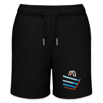 Sac de plage Clipart - Idée cadeau Logoidee - Short bio MINI BOLTER Stanley/Stella Ado - noir - Devant