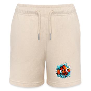 Clownfisch - Stanley/Stella Teenager Bio-Joggingshorts MINI BOLTER - Natur - Vorne