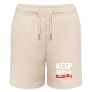 School psychologist - Stanley/Stella MINI BOLTER Organic Teen Jogging Shorts - soft Ecru - Front