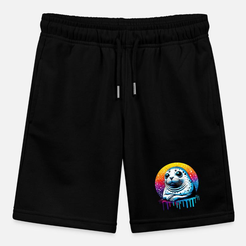 Seal Stanley/Stella MINI BOLTER Organic Teen Jogging Shorts