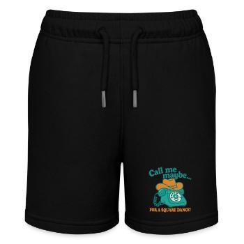 Call me for a Square Dance - Stanley/Stella Teenager Bio-Joggingshorts MINI BOLTER - Schwarz - Vorne