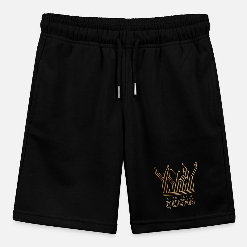Code Like a Queen Stanley/Stella MINI BOLTER Organic Teen Jogging Shorts