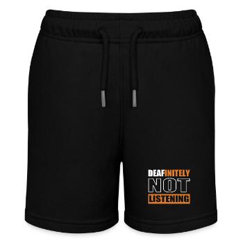 Langue des signes ASL sourd - Short bio MINI BOLTER Stanley/Stella Ado - noir - Devant