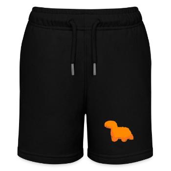 Chicken Nuggets - Stanley/Stella Teenager Bio-Joggingshorts MINI BOLTER - Schwarz - Vorne