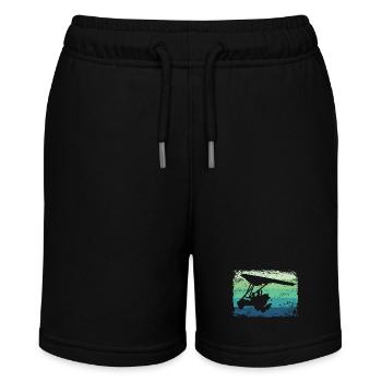 geParatrike Motor Hang Glider Deltatrike - Stanley/Stella MINI BOLTER Organic Teen Jogging Shorts - black - Front
