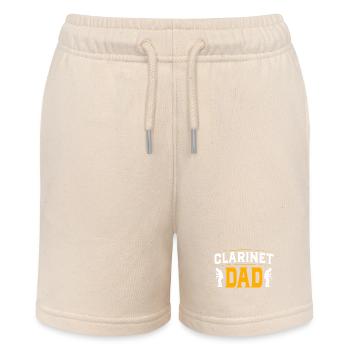 Clarinet - Stanley/Stella MINI BOLTER Organic Teen Jogging Shorts - soft Ecru - Front