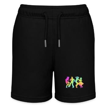 Square Dance - Stanley/Stella MINI BOLTER Organic Teen Jogging Shorts - black - Front