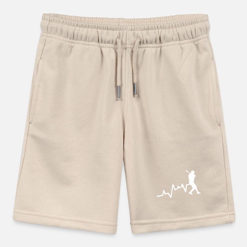 Baseball Player Evolution Baseball Stanley/Stella MINI BOLTER Organic Teen Jogging Shorts
