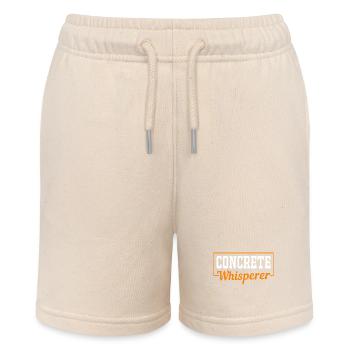 Construction Worker Construction Site Concrete - Stanley/Stella MINI BOLTER Organic Teen Jogging Shorts - soft Ecru - Front