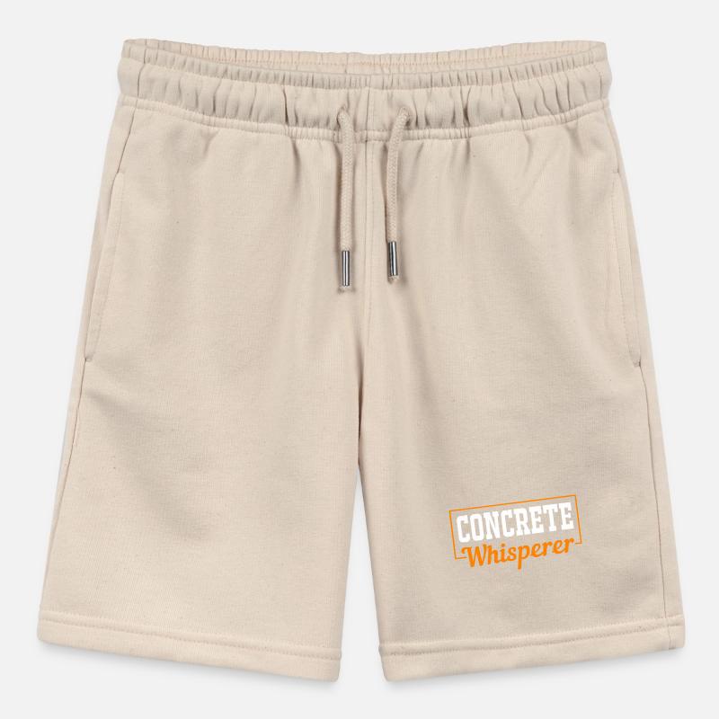 Construction Worker Construction Site Concrete Stanley/Stella MINI BOLTER Organic Teen Jogging Shorts