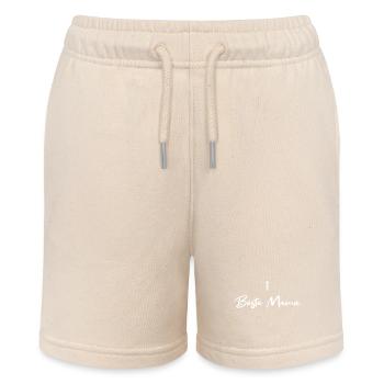Beste Mama - Stanley/Stella Teenager Bio-Joggingshorts MINI BOLTER - Natur - Vorne