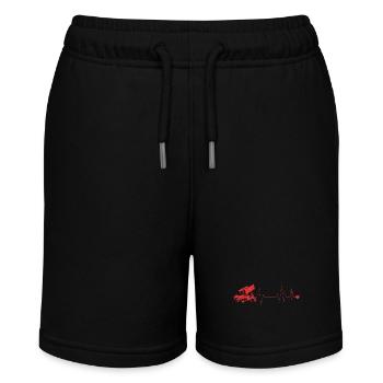Course sur piste de terre battue - Short bio MINI BOLTER Stanley/Stella Ado - noir - Devant