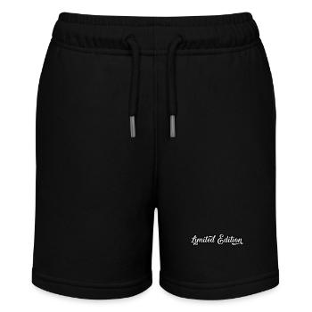 Limited Edition - Stanley/Stella Teenager Bio-Joggingshorts MINI BOLTER - Schwarz - Vorne