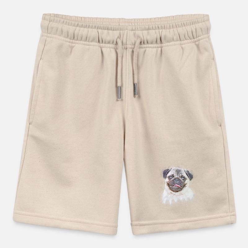 Mops Ekologiczne młodzieżowe szorty dresowe MINI BOLTER Stanley/Stella