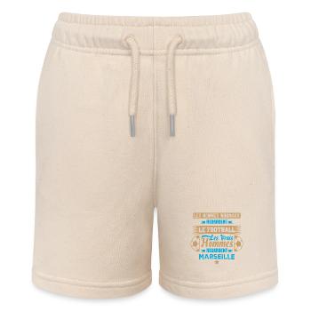 les vrais hommes regardent marseille club de foot - Short bio MINI BOLTER Stanley/Stella Ado - écru doux - Devant