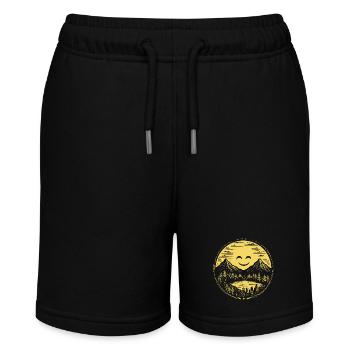 Joyful Peaks - Stanley/Stella MINI BOLTER Organic Teen Jogging Shorts - black - Front