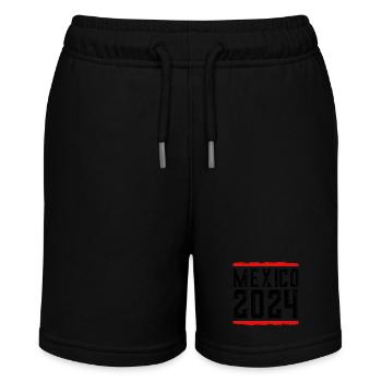 Mexico 2024 - Stanley/Stella MINI BOLTER Organic Teen Jogging Shorts - black - Front