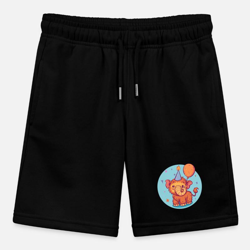 Mammut Geburtstag Comic Stanley/Stella Teenager Bio-Joggingshorts MINI BOLTER