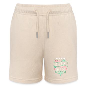Birthday Gift Geek Women's Rights Bday Girl - Stanley/Stella MINI BOLTER Organic Teen Jogging Shorts - soft Ecru - Front