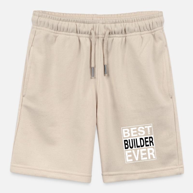Best Builder Ever Builder Gift Stanley/Stella MINI BOLTER Organic Teen Jogging Shorts