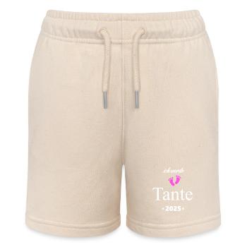 Je vais être tante 2025 Enceinte 2025 Tante Cadeau - Short bio MINI BOLTER Stanley/Stella Ado - écru doux - Devant