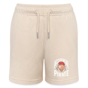 Amputation Disability - Stanley/Stella MINI BOLTER Organic Teen Jogging Shorts - soft Ecru - Front