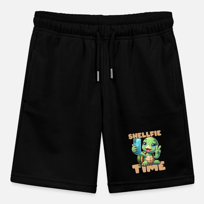 SHELLFIE TIME! Stanley/Stella MINI BOLTER Organic Teen Jogging Shorts
