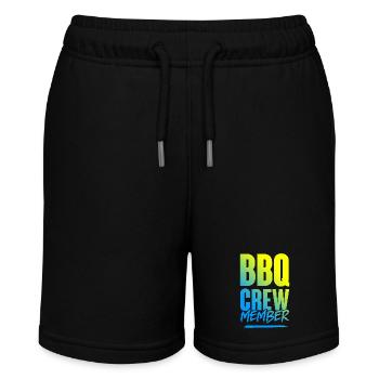 Bbq Crew - Stanley/Stella MINI BOLTER Organic Teen Jogging Shorts - black - Front