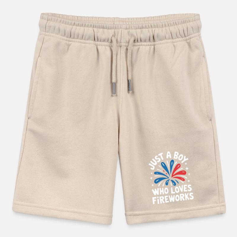 Pyrotechnics Fireworks Pyrotechnics Stanley/Stella MINI BOLTER Organic Teen Jogging Shorts
